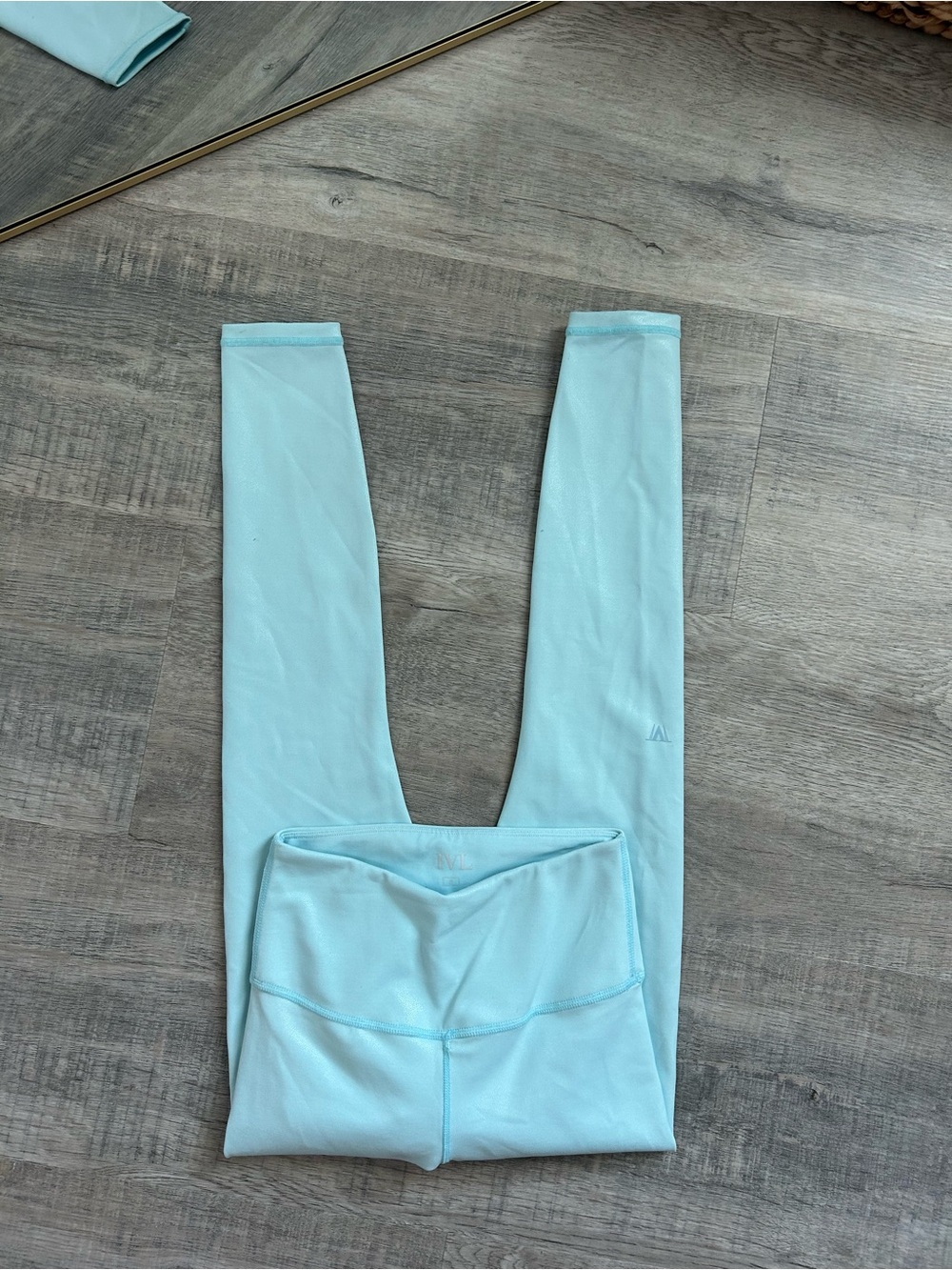 IVL Collective Liquid Hydrasculpt High Rise Leggings Blue Size 2 Activewear
